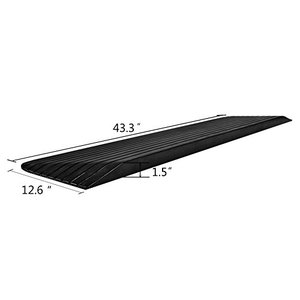 lot 4759 image: MAGIC UNION 1-12 Rise Solid Rubber Power Wheelchair Threshold Ramp Doorway