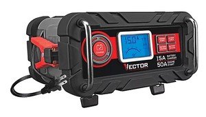 lot 1782 image: Vector 15AMP Battery Charger And 50A Engine Start