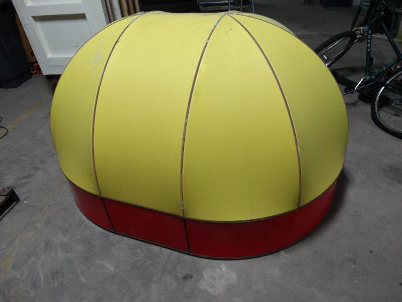 lot 210 image: Aluminum frame canopy w 2 aluminum post