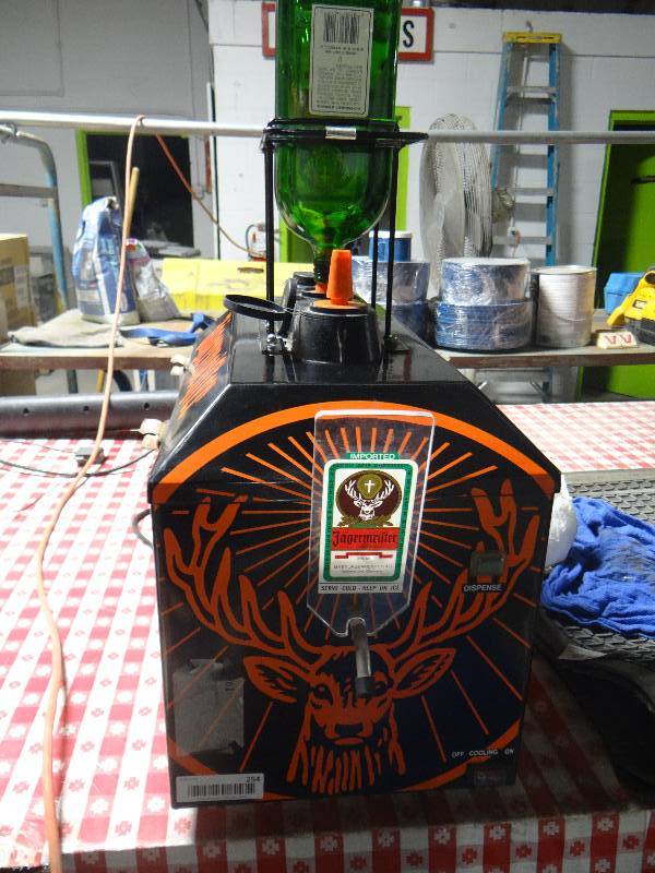 lot 254 image: Jager tap machine- refrigerated shot dispenser