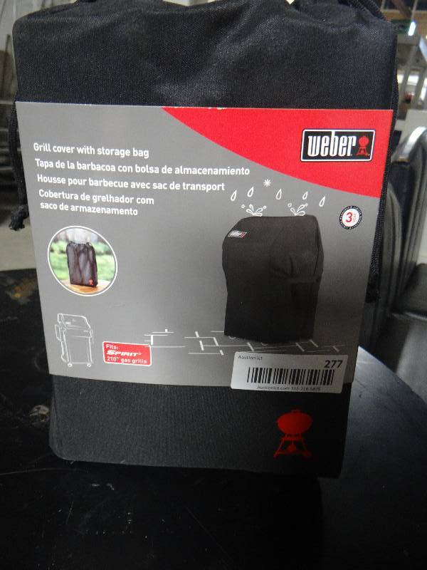 lot 277 image: New Weber grill cover