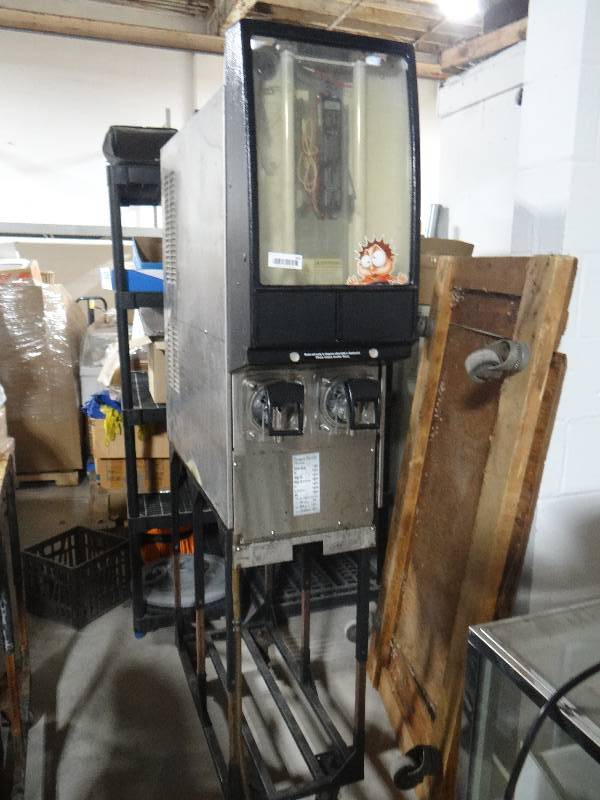 lot 342 image: Cornelius Freezoni 2 head slushy machine w stand