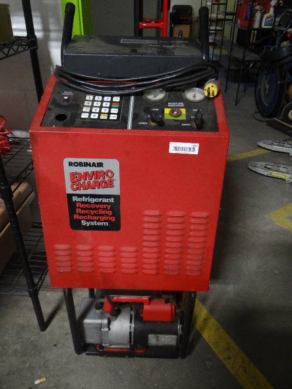 lot 357 image: Robinair enviro charge recovery system