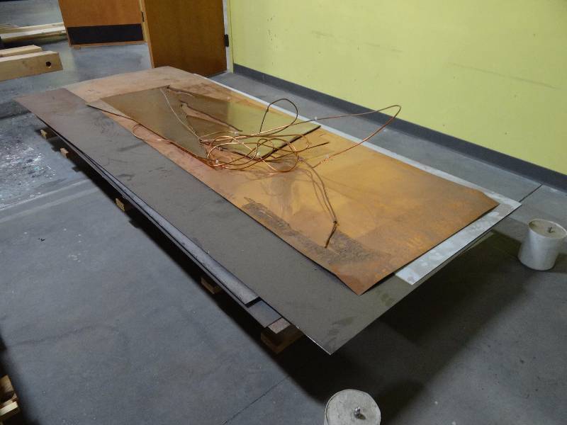 lot 5558 image: Pallet Of Copper, Brass, Stainless, And Sheet Steel