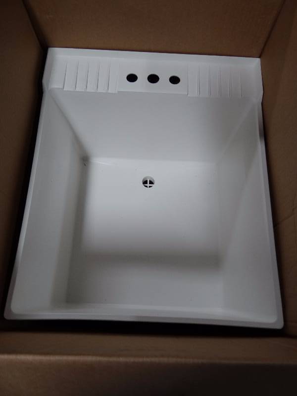 lot 5551 image: New In Box Utilitub Mop Sink