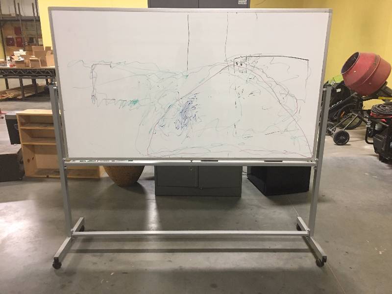lot 5583 image: Large Dry Erase Board