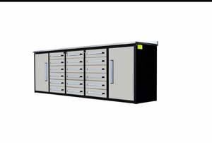 lot 67 image: UNUSED Stealman 10 Stainless Steel Workbench  tool chest