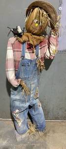 lot 44141 image: Life-sized Scarecrow - Handmade