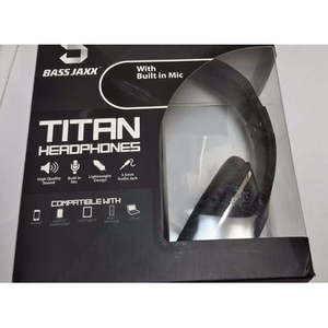 lot 44460 image: TopOne Bass Jaxx Titan Headphone HP 0100 Black
