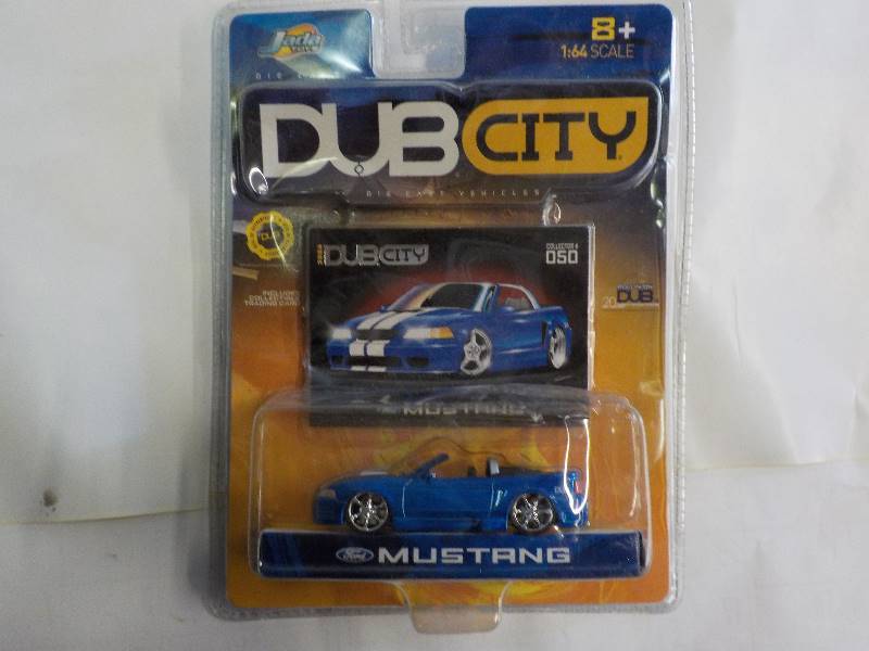 Jada toys DUB CITY mustange #50  2002 Honda Civic, 2 trailers