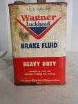 Antique Wagner metal 1 gal brake fluid can