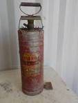 Antique Fire extinguisher (FYR Fyrfighter Co) Made in Dayton Ohio 26