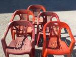 5 lawn chairs