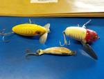 3 Fishing lures 1 is a jitter bug