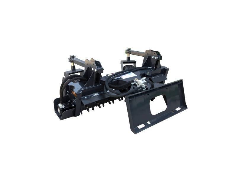 lot 2574 image: Unused Wolverine Skid Steer Power Rake PR-12-72W