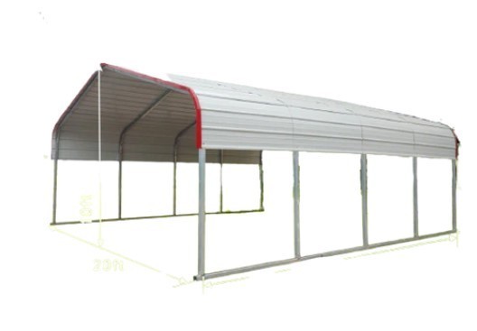 lot 1081 image: Golden Mount Classic Steel Carport 20W x 20L
