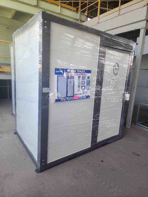 lot 1038 image: Unused 2023&nbspBastone 110V Portable Restroom With Shower
