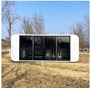 lot 24A image: NEW 2024 20ft Pop -Out Portable Container HouseApple Cabin