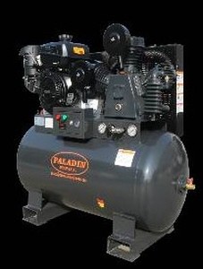 lot 2668 image: UNUSED 2024 Paladin 40 Gallon 2-Stage Truck Mounted Air Compressor PLD -GAC 40