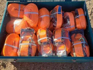 lot 2644 image: UNUSED QTY OF PALADIN Ratchet Tie Downs PLD-RF24