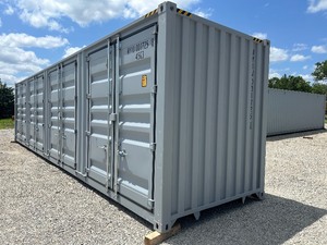 lot 1401 image: 2024 40FT High Cube Four Multi Doors Container. Four Side Open Door, one end door, lock box, One Way Use