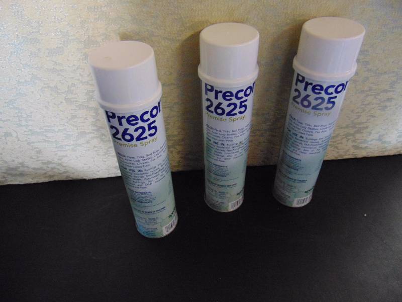 lot 4218 image: (3) cans PreCor 2625 Premise Spray by Zoecan, $27.00 can retail