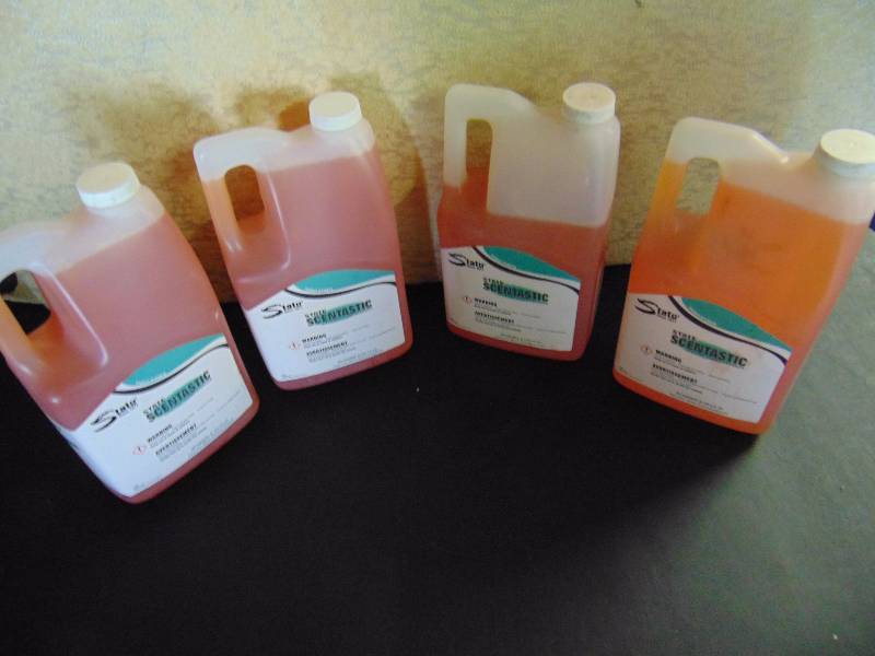 lot 4227 image: (4) bottles State Scentastic Neutral Floor Cleaner, approx 11 liters
