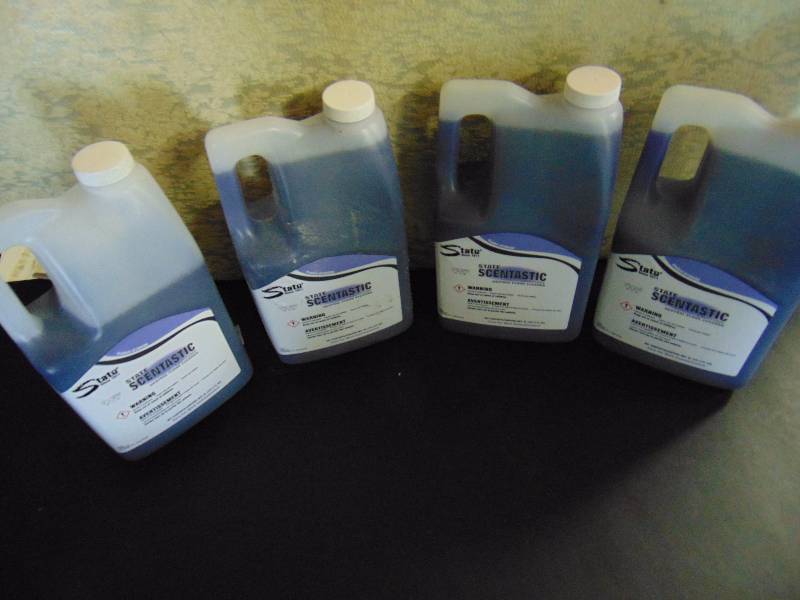 lot 4228 image: (4) bottles State Scentastic Neutral Floor Cleaner, Lavender Scent, approx 11 liters