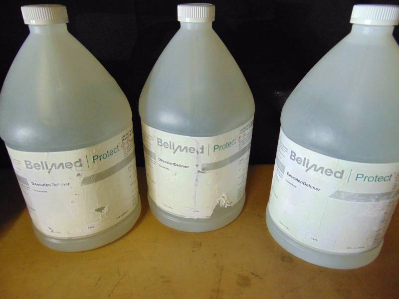 lot 4249 image: (3) gallons Beli-Med Protect Descaler