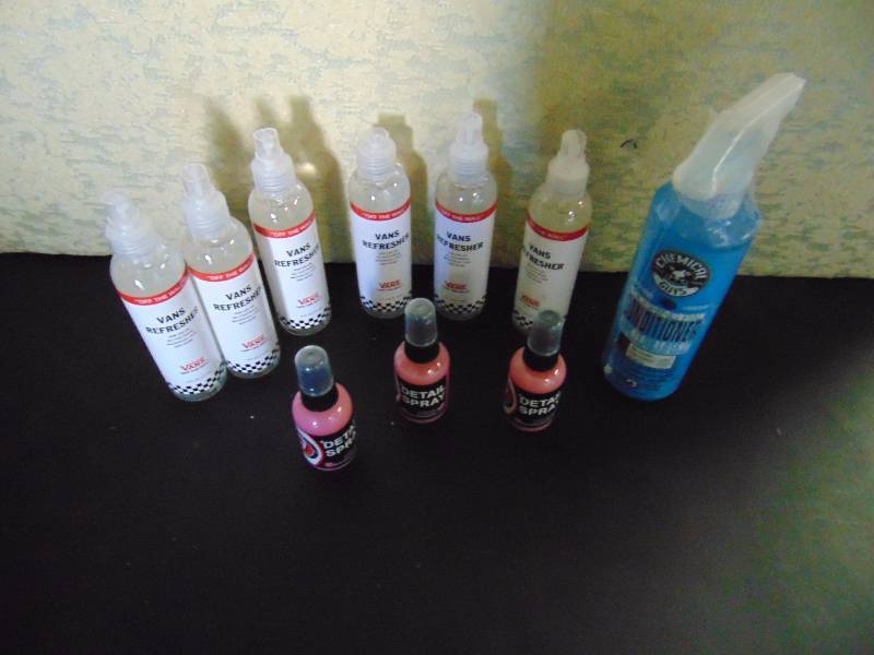lot 4264 image: (10) ct. lot Polishing Sprays Vans, Chemical guys, Adams