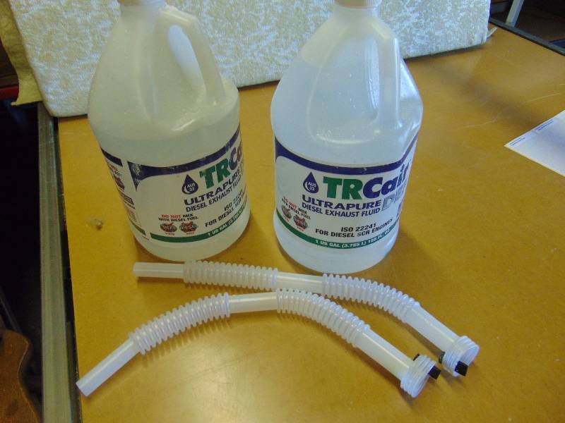 lot 4310 image: (2) gallons TR Care Ultra Pure Diesel Exhaust Fluid DEF