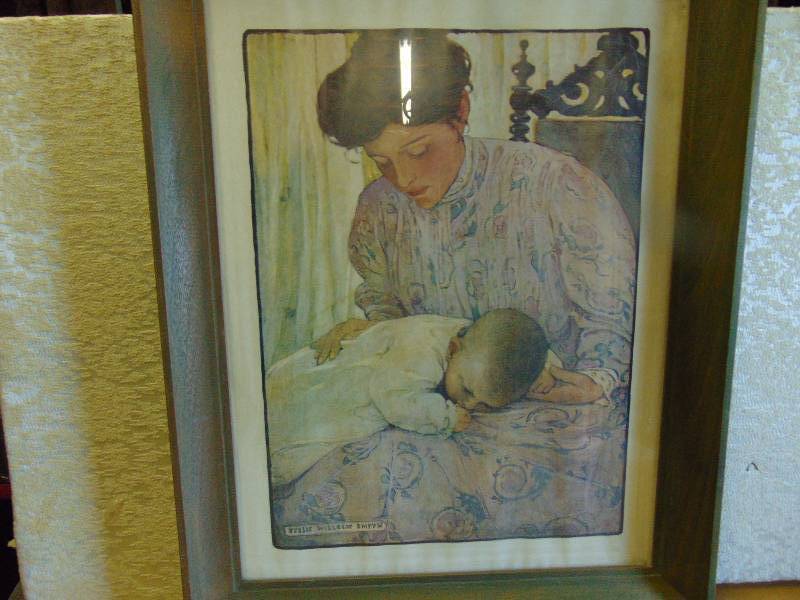 lot 4318 image: Framed Print Jesse Wilcott Smith, 27-12 x 21-12