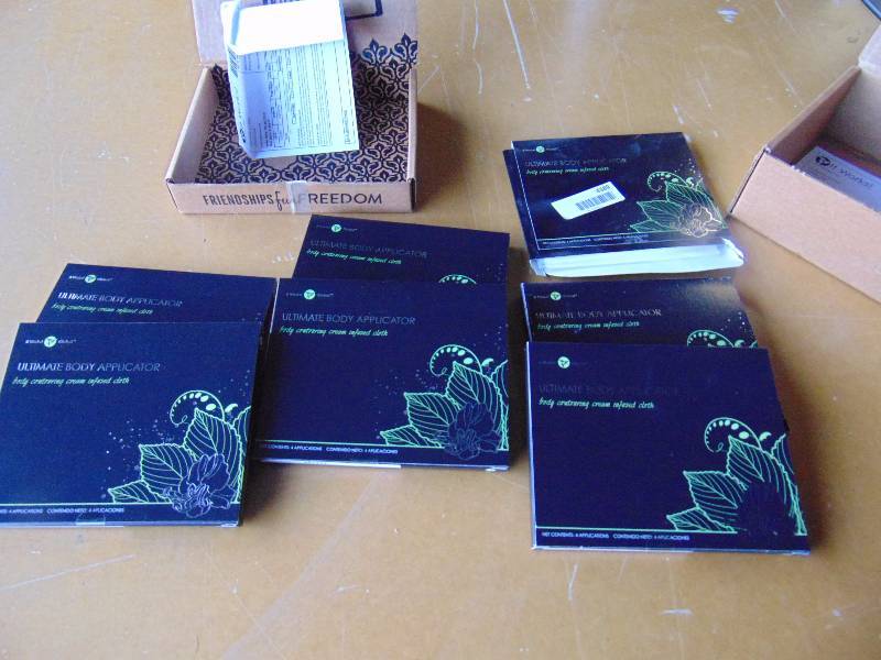 lot 4389 image: (6) packages IT Works body contouring cloths