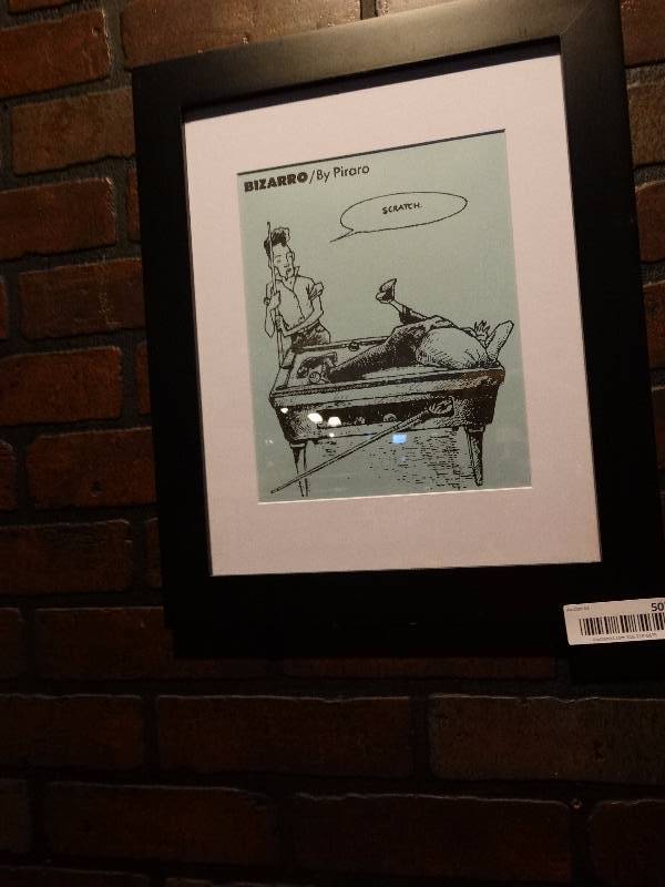 lot 507 image: Hanging wall art by Piraro.