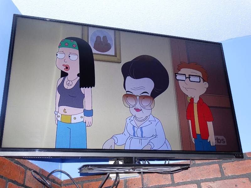 lot 518 image: 42 Vizio Flat screen Smart Television wremote