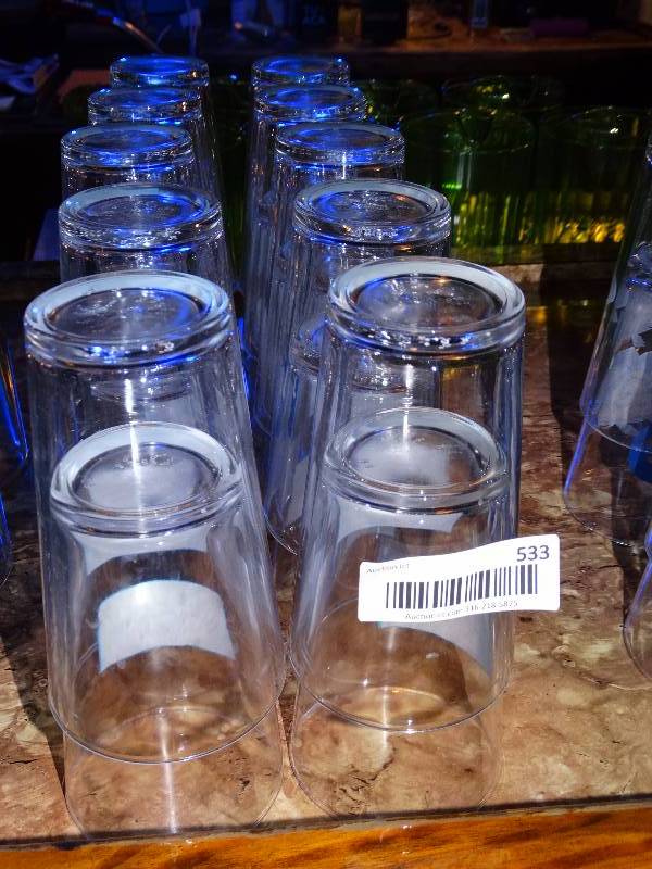 lot 533 image: Lot of Bud light cups.