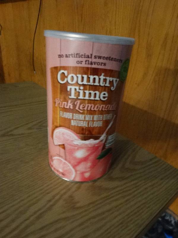 lot 619 image: 34 Country Time pink lemonade.