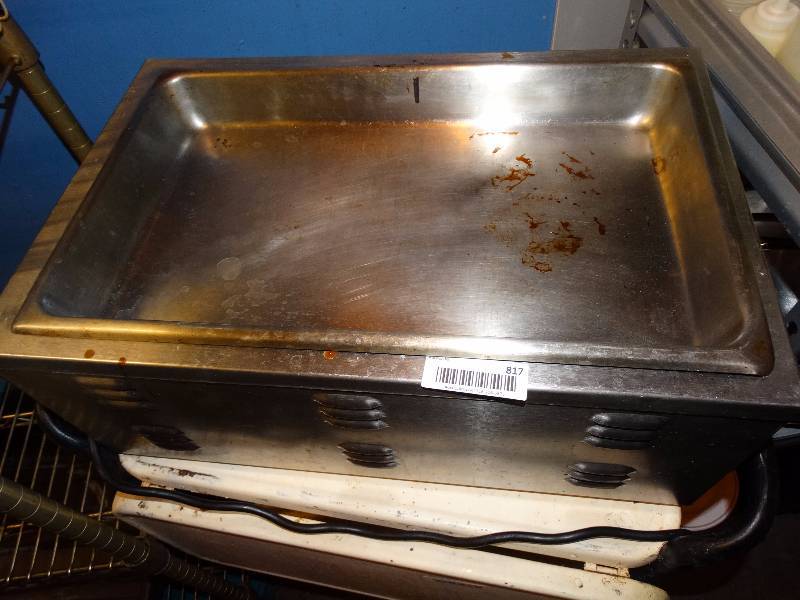 lot 817 image: Classic food warmer.