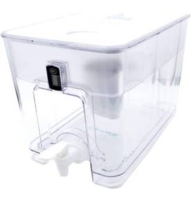 lot 60964 image: Epic Pure Countertop Water Filter Dispenser for Drinking Water. 36 Cup 150 Gallon Filter. BPA Free Removes Fluoride, Chlorine, Lead Water Purifier Large Water Jug Dispenser