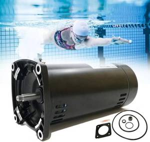 lot 61010 image: Upgraded USQ1152 Pool Motor 1 12hp Kit for Sta-Rite Dura-Glas Pool Pump Motor