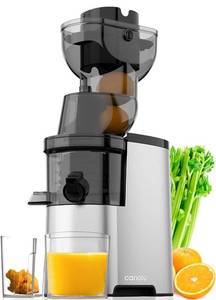 lot 61033 image: Masticating Juicer Machines, 4.1-inch(104mm) Powerful Slow Cold Press Juicer with Large Feed Chute, Electric Masticating Juicers for Vegetables and Fruits, Easy to Clean with Brush