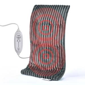lot 61035 image: WOOMER Electric Weighted Heating pad with Massager WHP300F-GY-2024