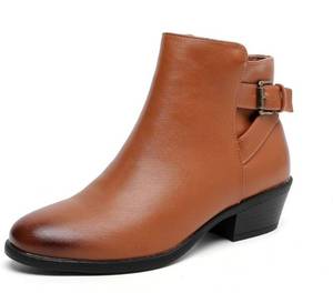 lot 61050 image: Womens Black Chelsea Boots,Suede Booties Low Heel,Casual Elastic Ankle Boots,Slip On Dress Boots For Women size 7