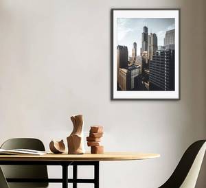 lot 61067 image: Fun Memories Black Picture Frame 18x24, Aluminum Picture Frame 18x24, 18 x 24 Poster Frame with Mat & Real Glass, 18 by 24 Black Frame, 18x24 Frame with Mat for 16x20