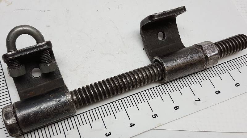 lot 6128 image: Spring clamp tool for MACPHERSON Strut replacement and service missing U bolt