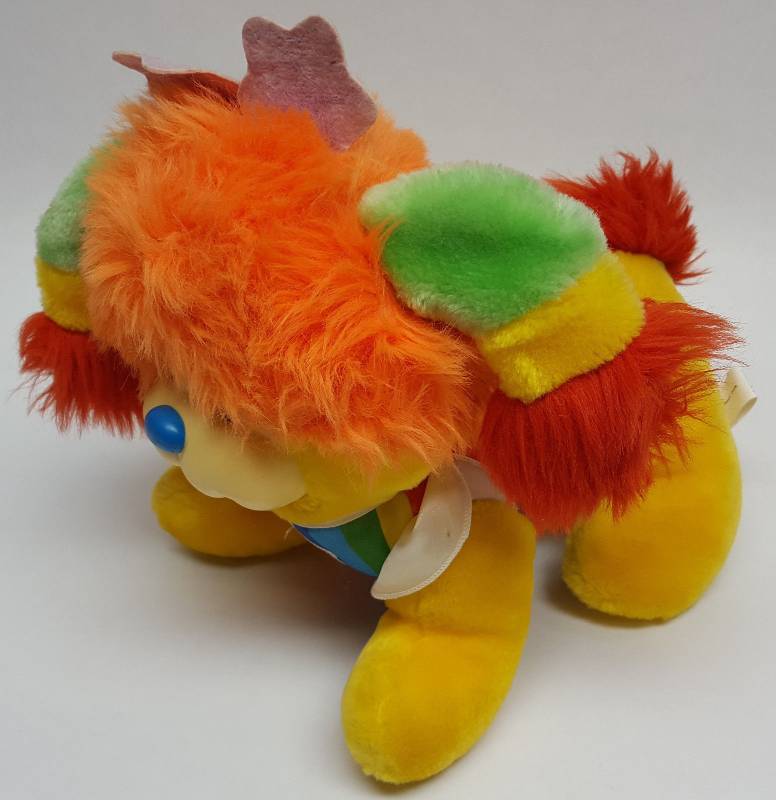lot 6074 image: Well kept and very clean 1983 Vintage Rainbow Brite Puppy Mattel Dog Plush