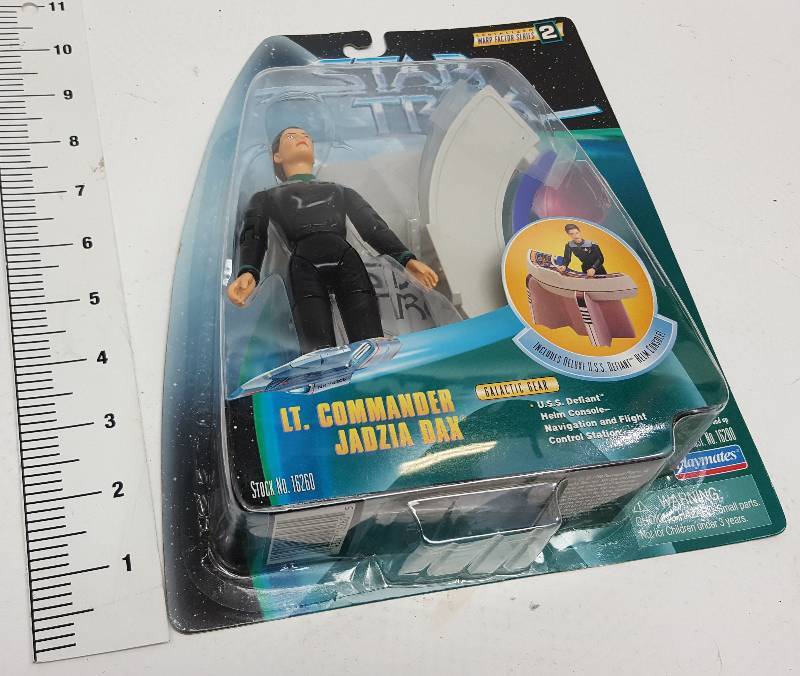 lot 6067 image: Star Trek collectable Lt Commander Jadzia Dax stock # 16280 new in the package