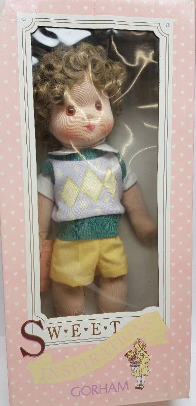lot 6069 image: Jabez Gorham Artist Doll inspired Vintage new in the box