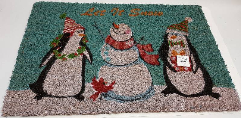 lot 6083-3 image: Its new and made for the front porch in the winter to brush the snow and mud off your boots.  24 X 16