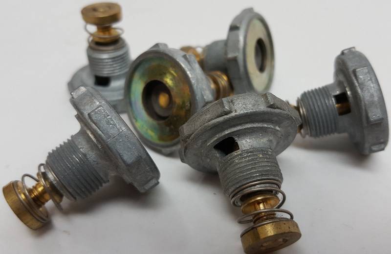 lot 6306-2 image: Package of 6 new Holley carburetor Single-Stage High Performance Power Valves